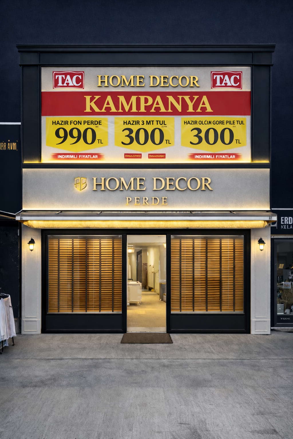 DDR HOME DECOR PERDE