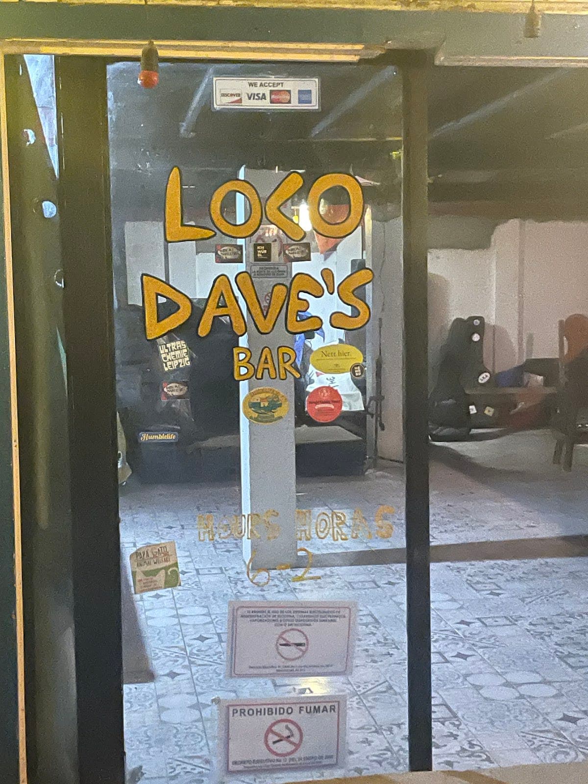 Loco Dave's Bar and books!