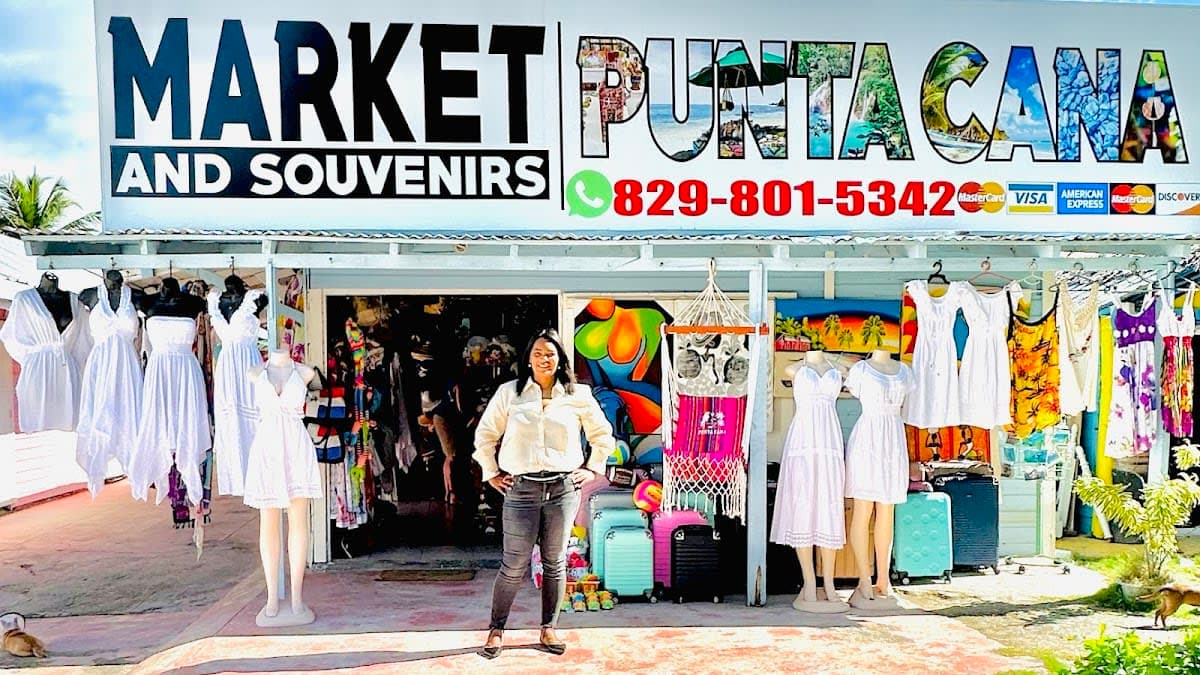 Market and souvenirs punta cana