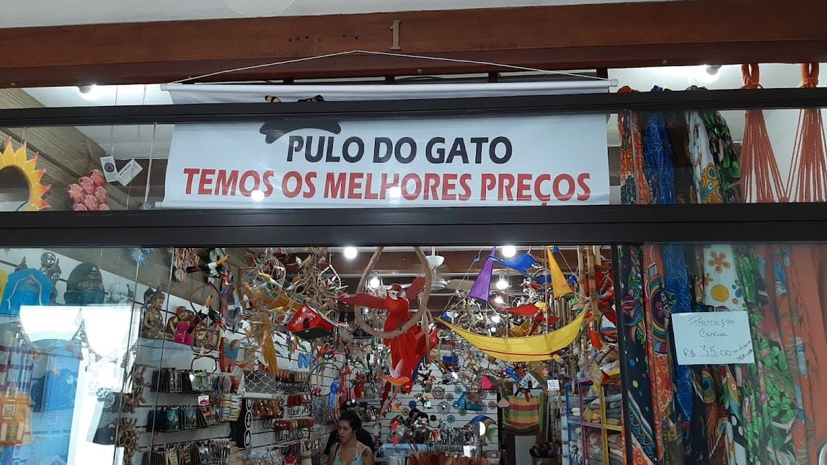 Pulo do gato artesanatos e souvenirs