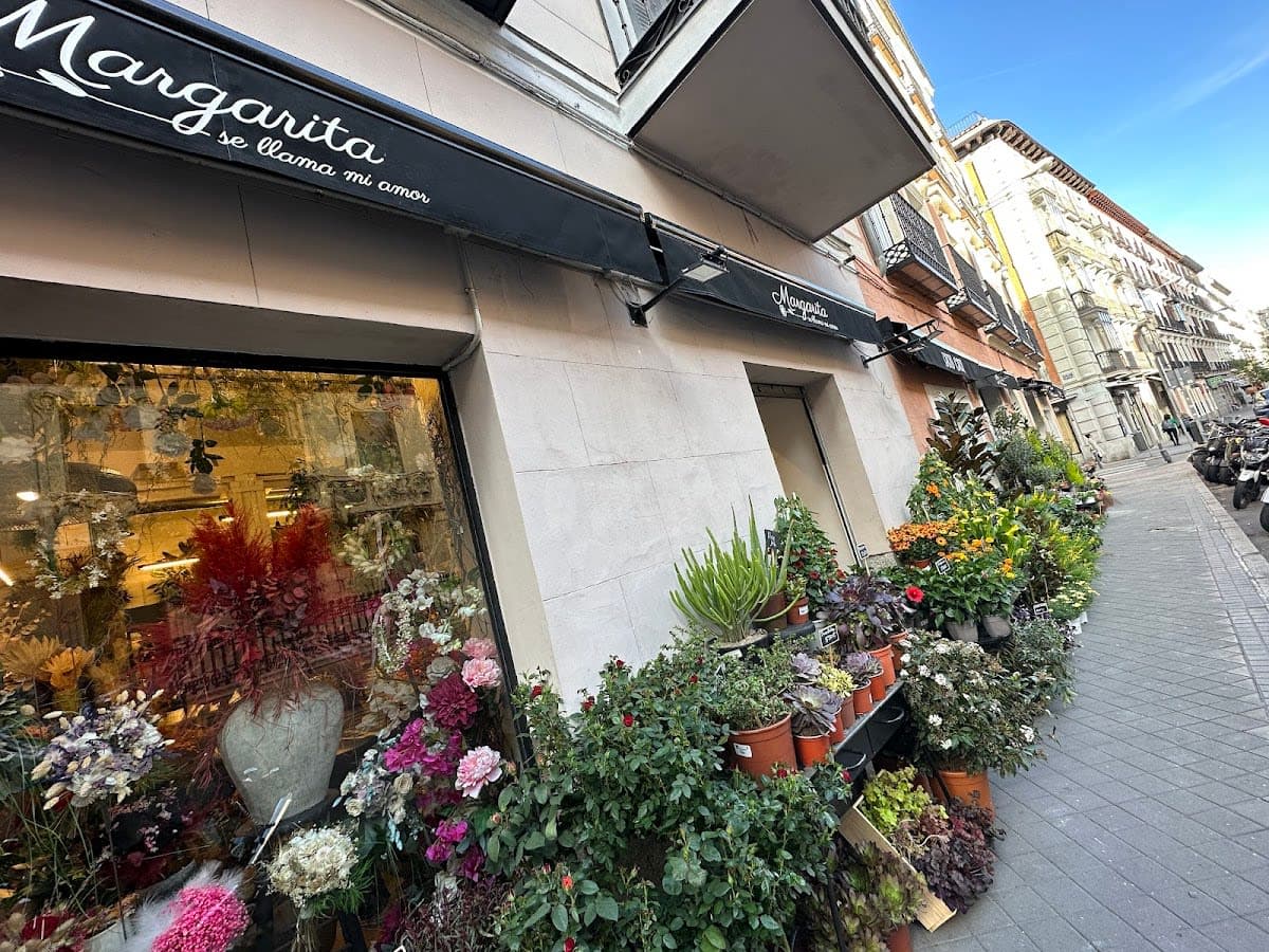 Floristería en Madrid Margarita se llama mi Amor
