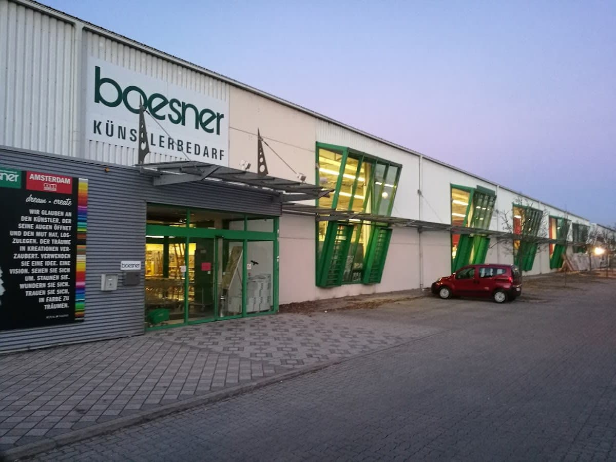 boesner artist needs: frame, books and colors in Graz
