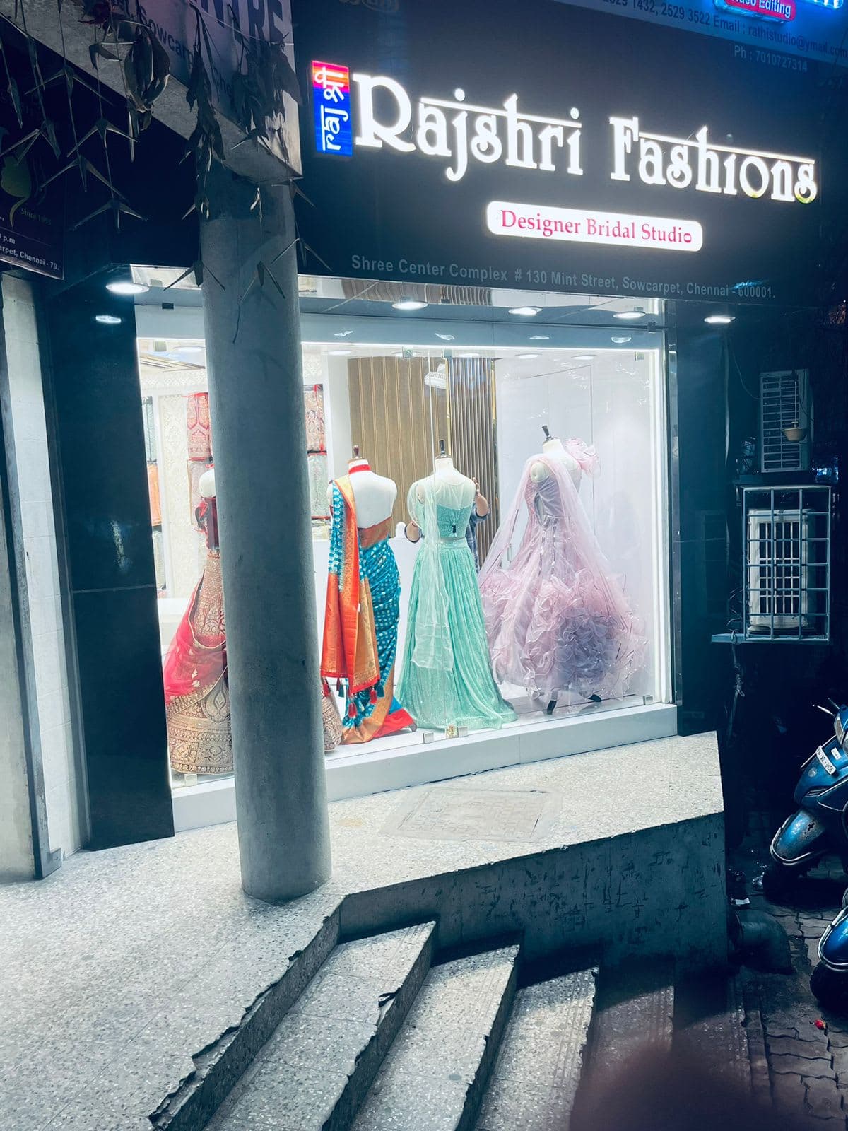 Rajshri Fashions (Designer Bridal Studio @ Sowcarpet)