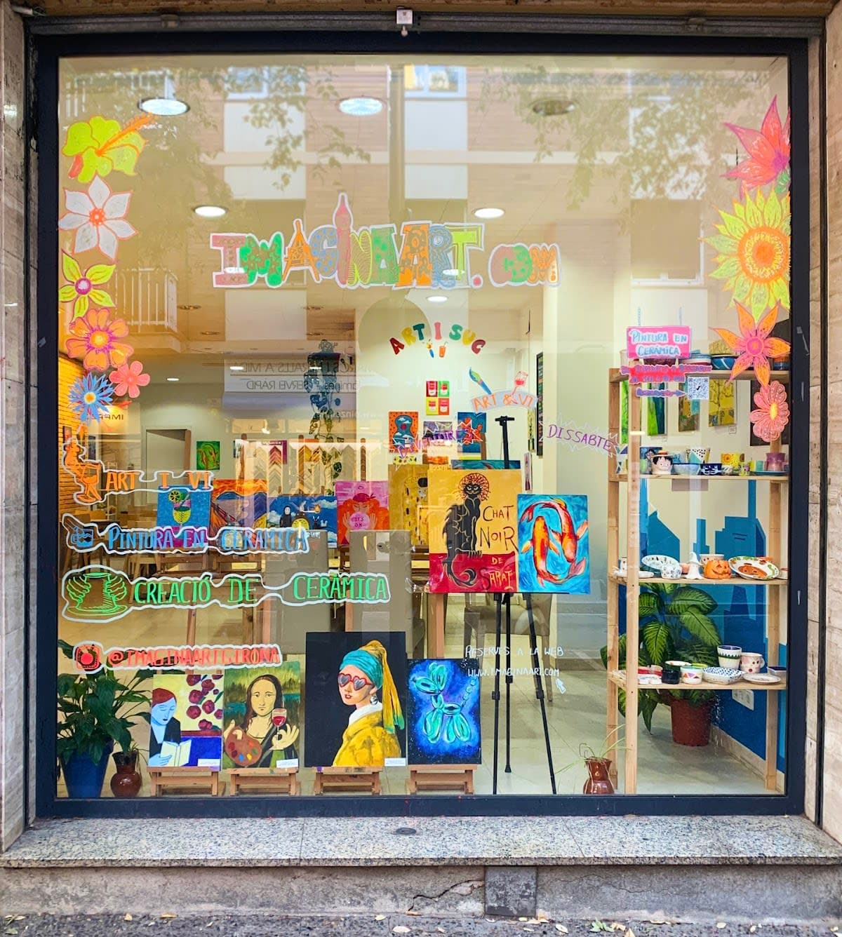 Imagina Art - Pintar Ceràmica i Art i Vi